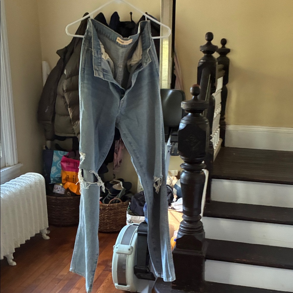 GRLFRND Light Blue Denim Jeans